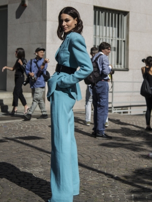 Paola Turani Street Style from Milan Fashion week September 2019