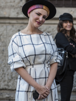 Arisa Street Style from Milan Fashion week September 2019