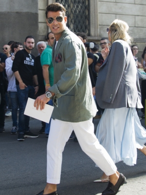 Street Style from Milan Fashion week September 2019