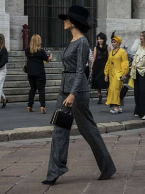 Street Style from Milan Fashion week September 2019