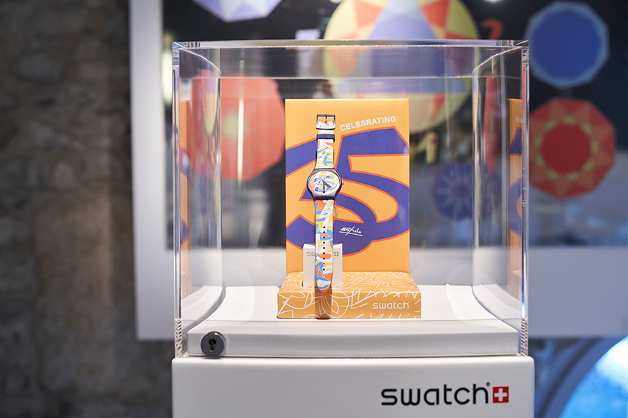 35 anni di Swatch Ugo Nespolo