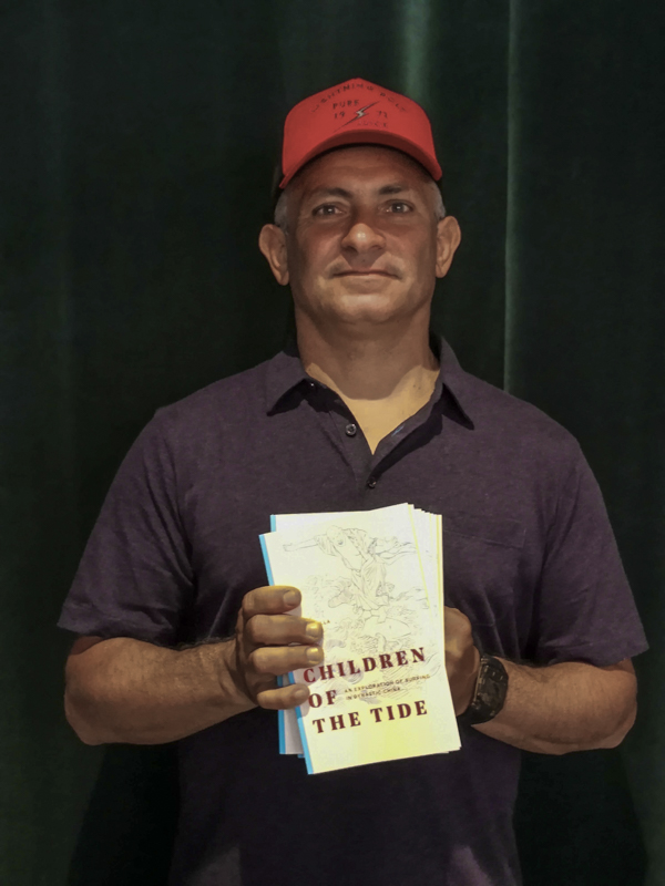 Nicola Nick Zanella The book "Children of the Tide" is an exploration of the surf and its history, which Nik zanella makes in a dynastic China on the Silk Road
