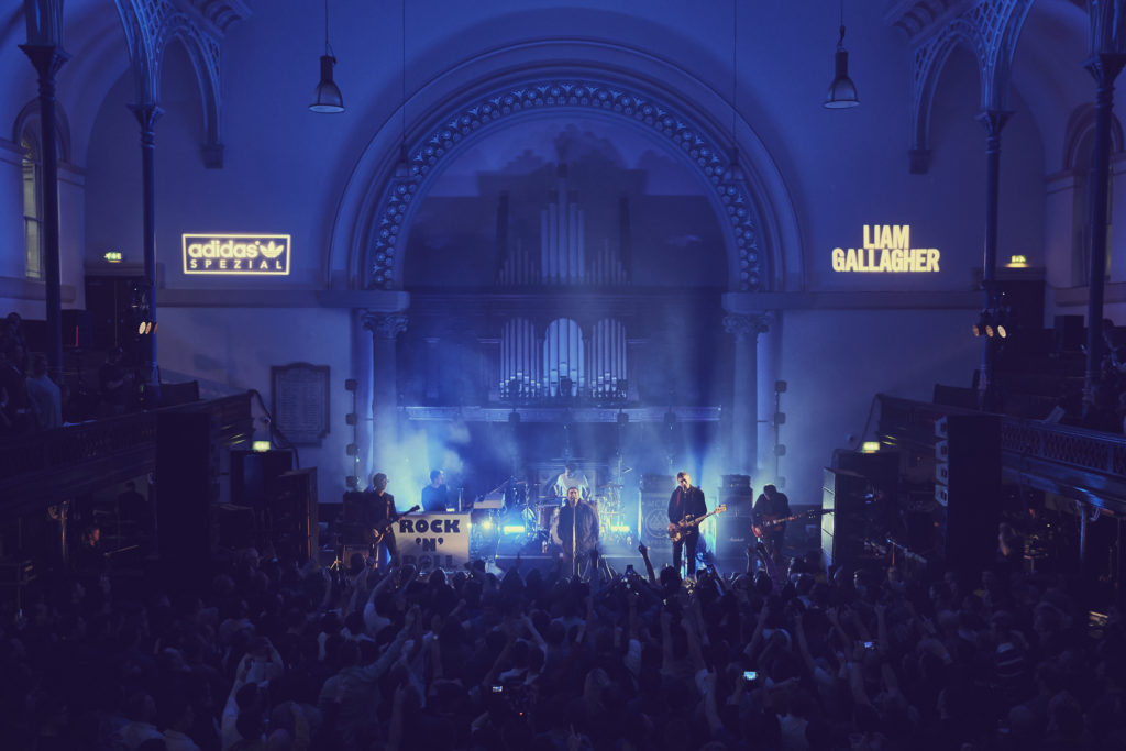 adidas Spezial e Liam Gallagher in concerto