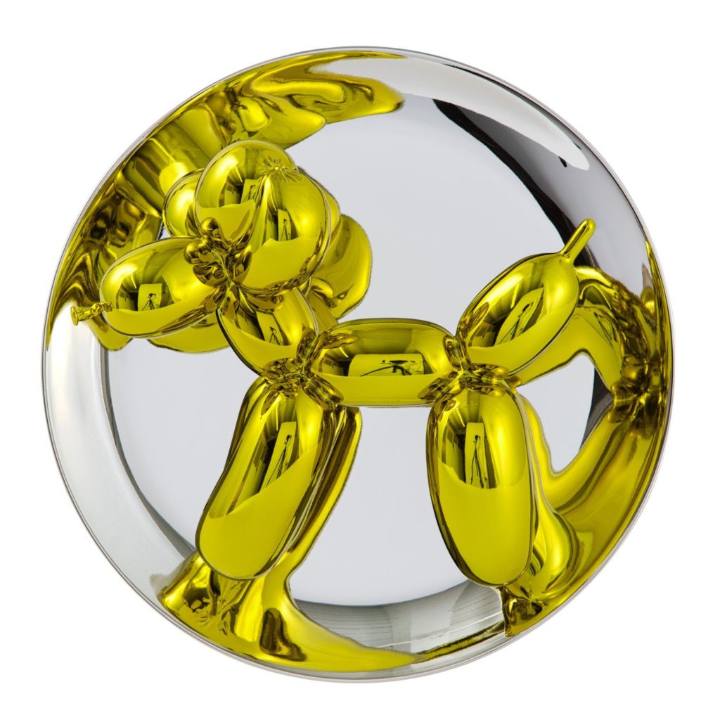 Jeff Koons in mostra a Milano le opere alla Galleria Deodato