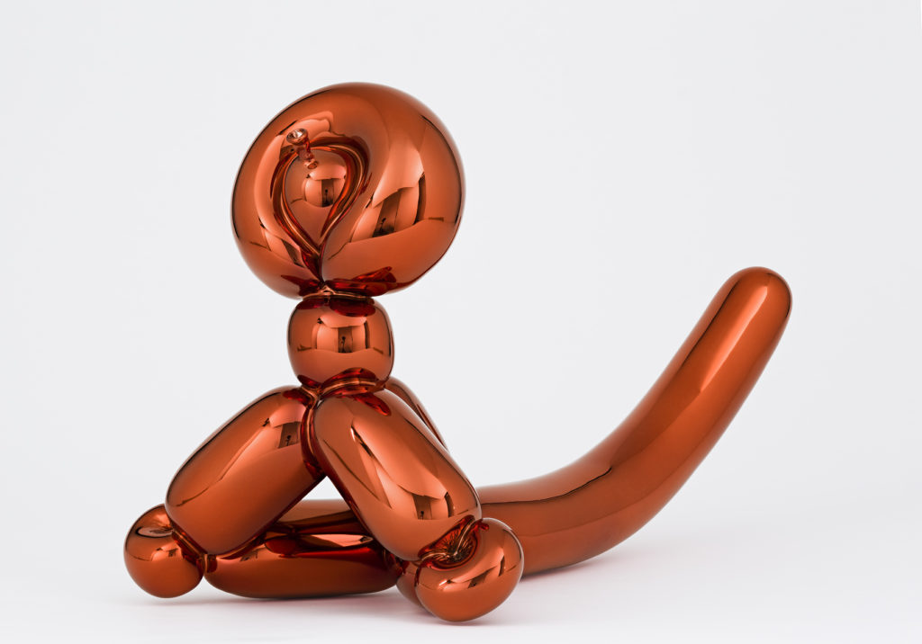 Jeff Koons Balloon Monkey Orange 