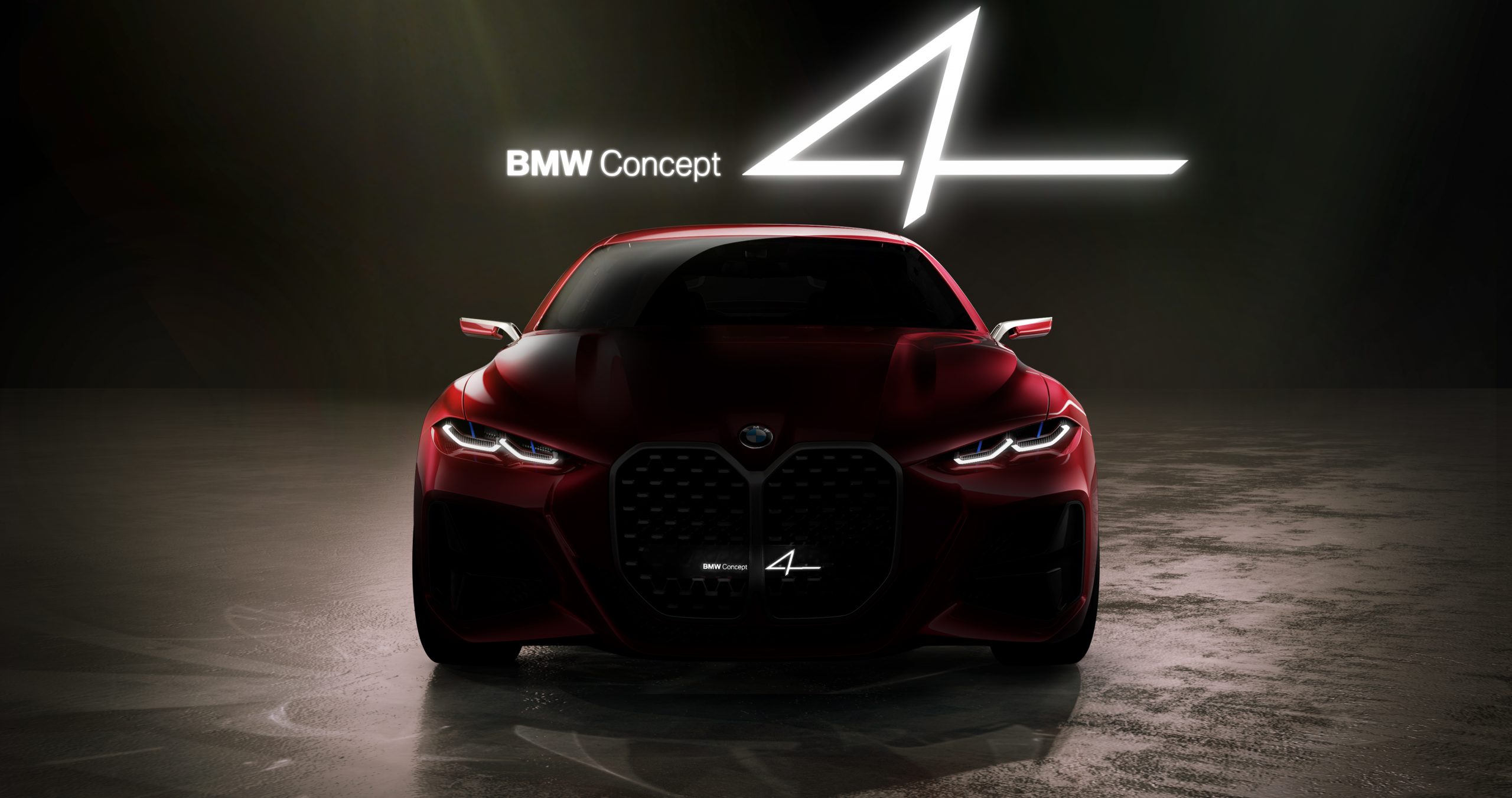 La BMW Concept 4, incarna tutta l'essenza estetica del marchio BMW, dove proporzioni perfette si combinano con un design pulito e preciso. 