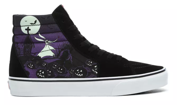 Le Vans Sk8-Hi Zip The Nightmare Before Christmas della serie Sneakers Vans per The Night Before Christmas