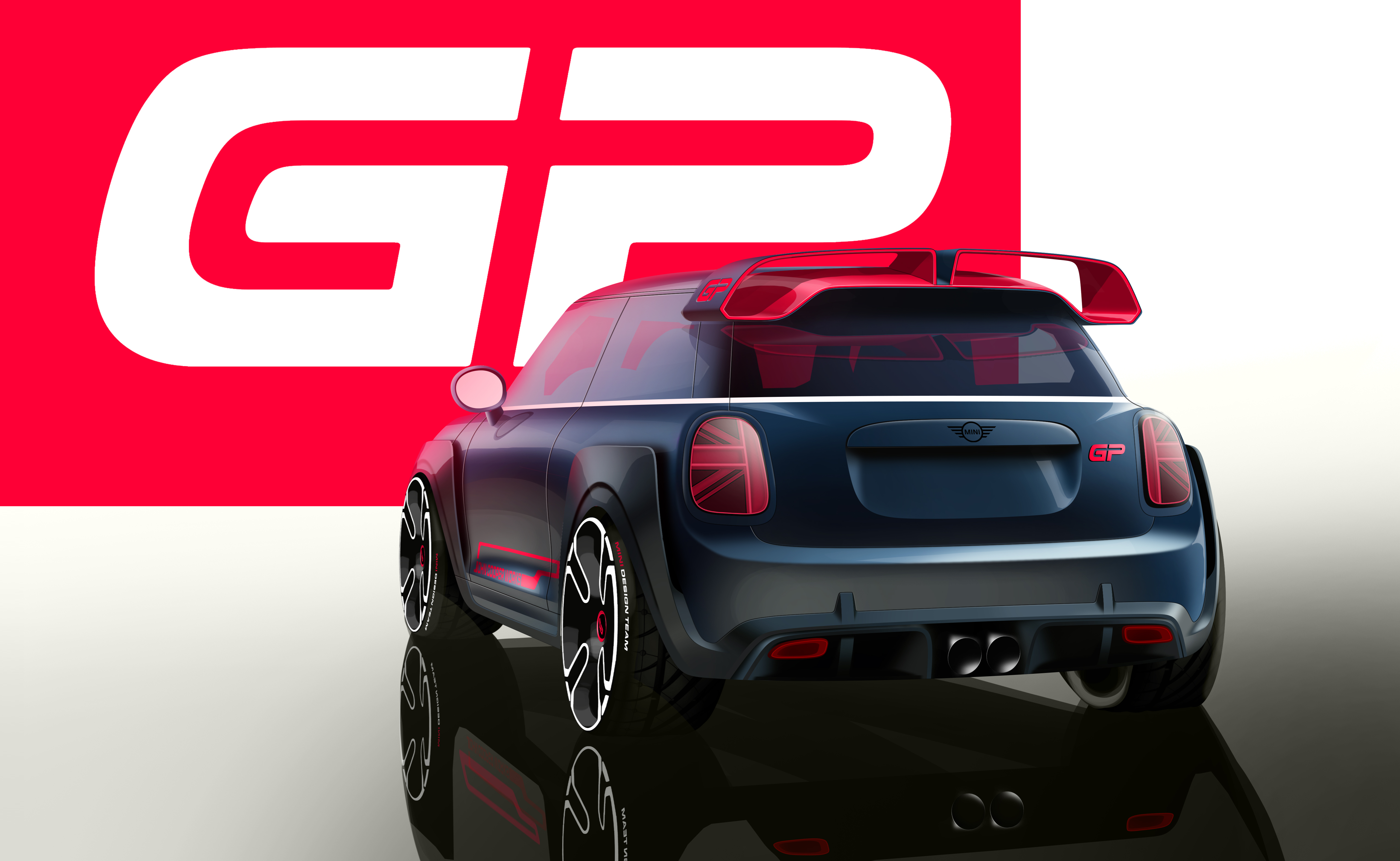 Mini John Cooper Works GP design adrenalinico