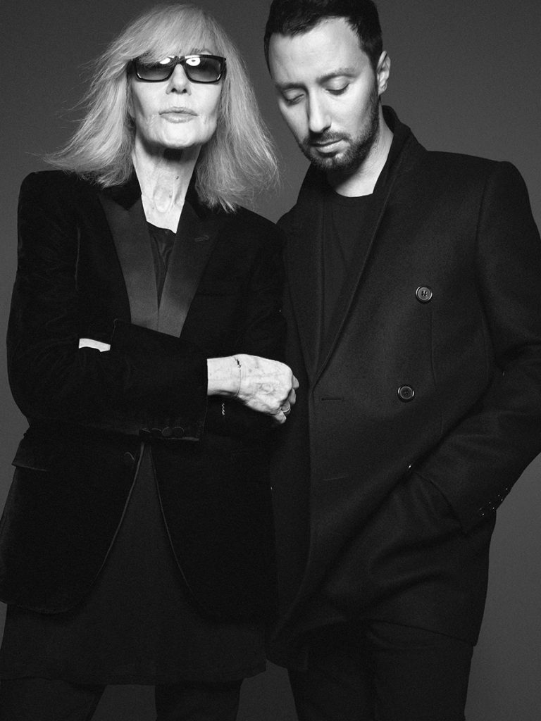  Betty Catroux e Anthony Vaccarello