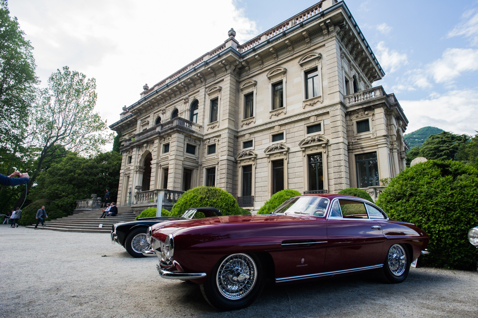 Jaguar XK 120 "Supersonic" a Villa Erba