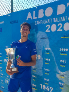 Lorenzo Sonego Campione d'Italia 2020