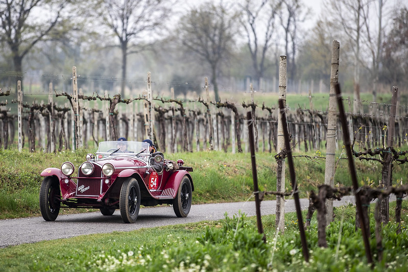 Le vetture atraverseranno la Franciacorta 
