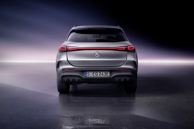 Mercedes EQA il nuovo SUV elettrico con tecnologia avanzata