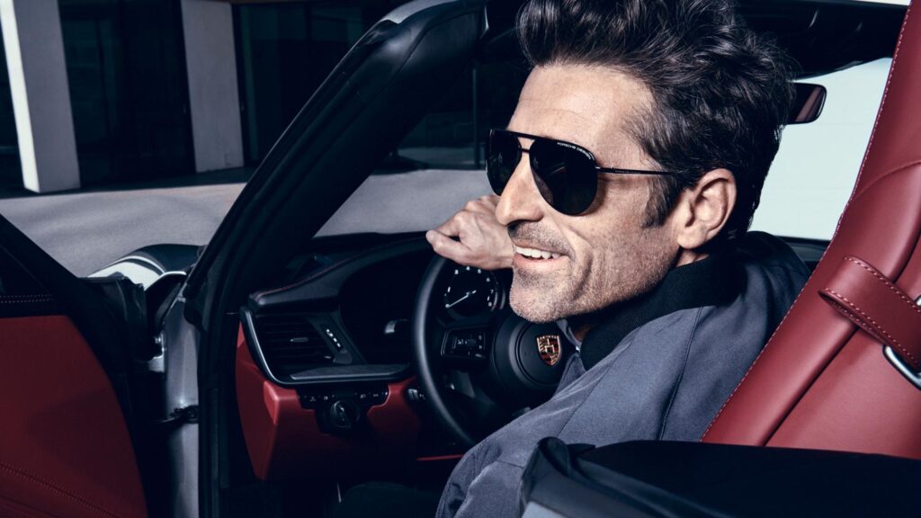 Patrick Dempsey, ambasciatore per Porsche Design Eyewear