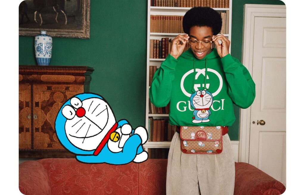 Doraemon per Gucci