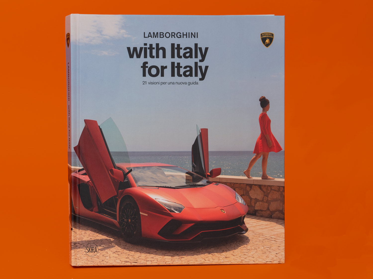 Libro Lamborghini with Italy for Italy