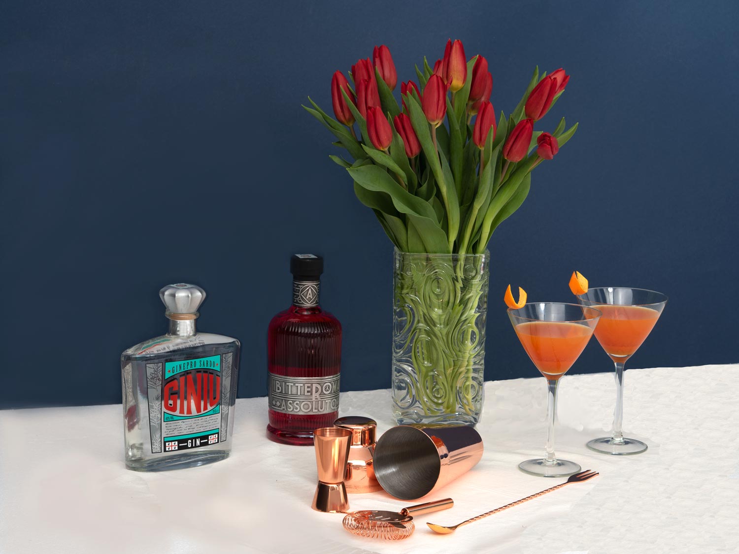 il cocktail di san Valentino Il Ginio Silvio Carta 