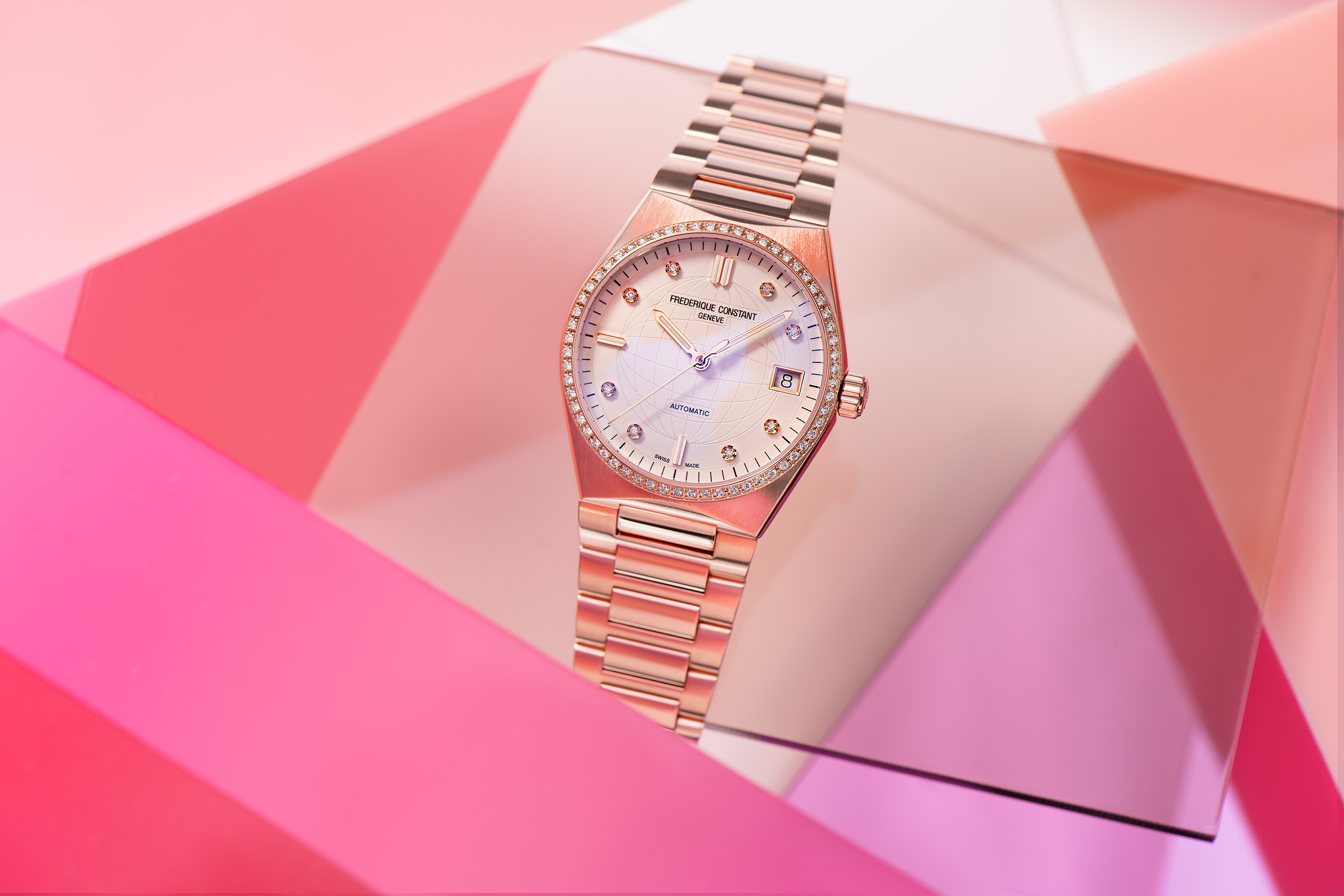 Frederique Constant è una manifattura orologiera svizzera, fondata nel 1988.Il brand crea orologi di lusso dedicati ad un pubblico femminile.
