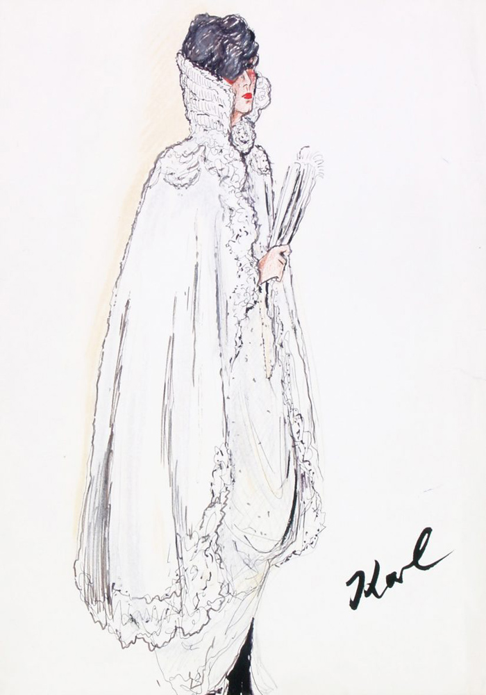 “Karl Lagerfeld, Anna Piaggi. Diario illustrato di un modo di vestire Anna-cronistico