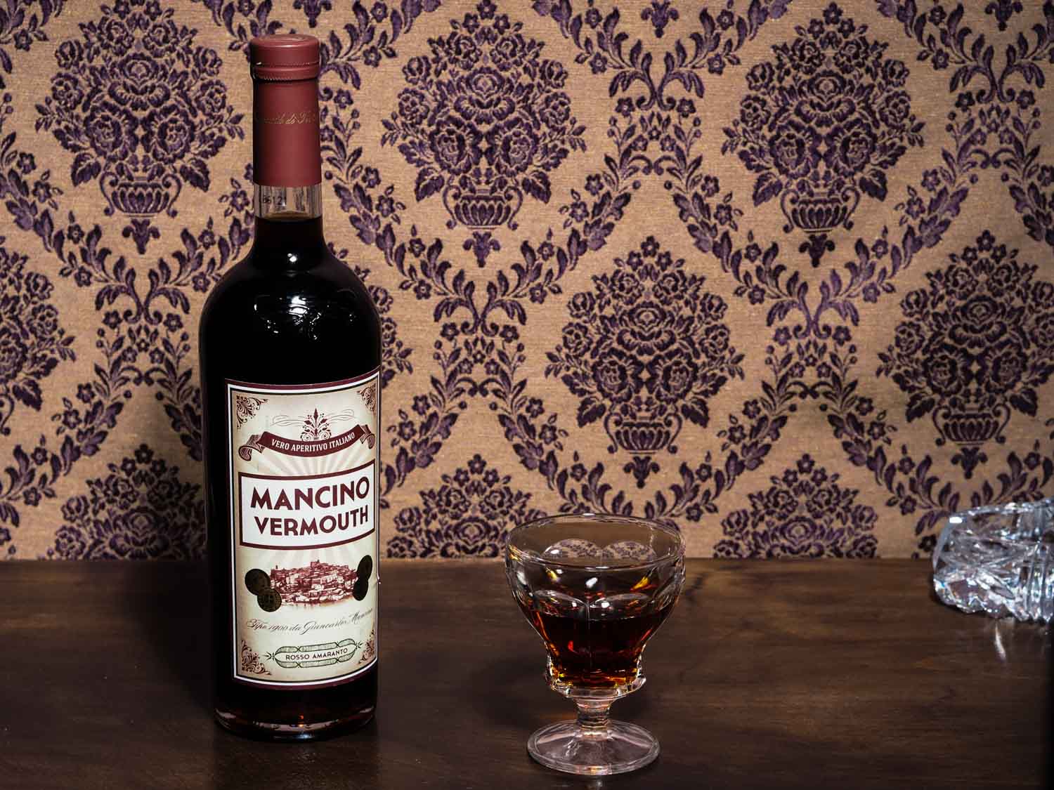 vermouth rosso amaranto di Mancino