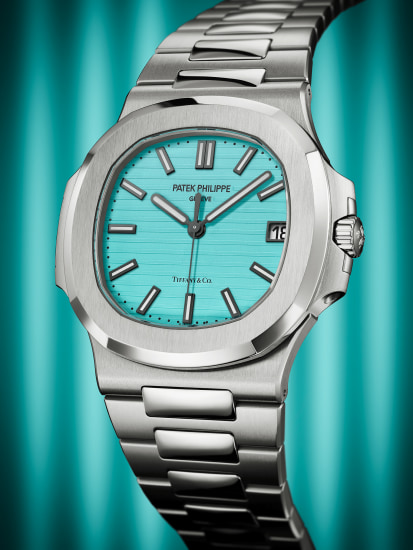 Il Nautilus modello 5711/1A-018 "Tiffany Blue" è il nuovo oggetto del desiderio realizzato da Patek Philippe, rinomato brand di orologi lusso
