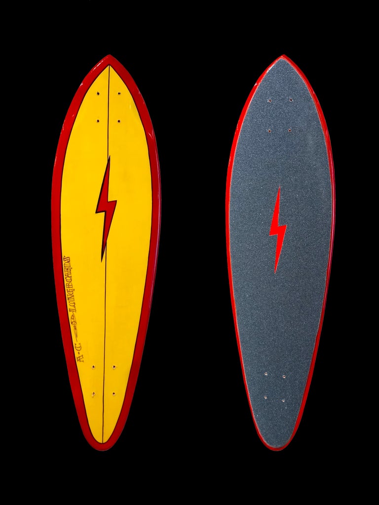 AC Longboards è il brand che Aldo e Chiara, da qui le iniziali del logo, hanno creato grazie alla predilezione per il surf e lo skate. 