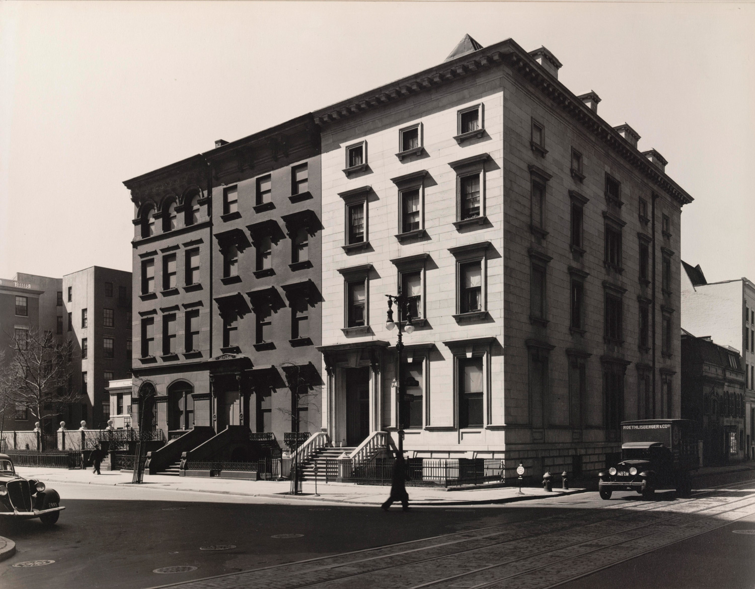 Berenice Abbott, Fifth Avenue, Manhattan, march 1936