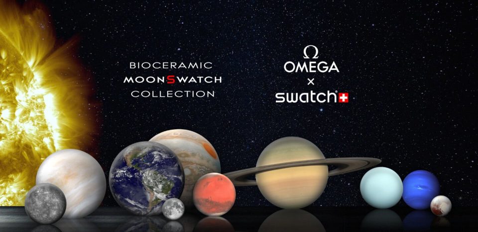 Omega x Swatch è la collaborazione più emozionate tra marchi di orologi di questo inizio anno. Arriva la MoonSwatch Collection.