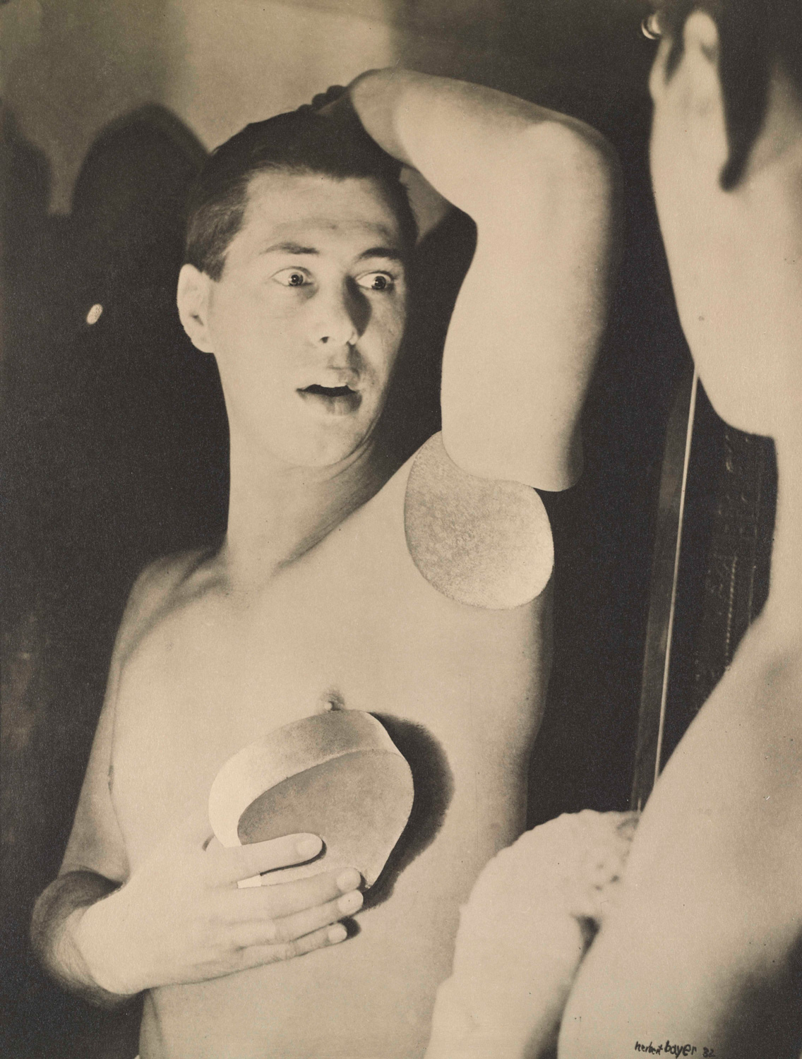 Herbert Bayer Humanly Impossible(Self-Portrait) 1932 