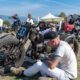 Wheels and Waves Italia il festival di appassionati di moto si è svolto al Lido di Camaiore, in Toscana.