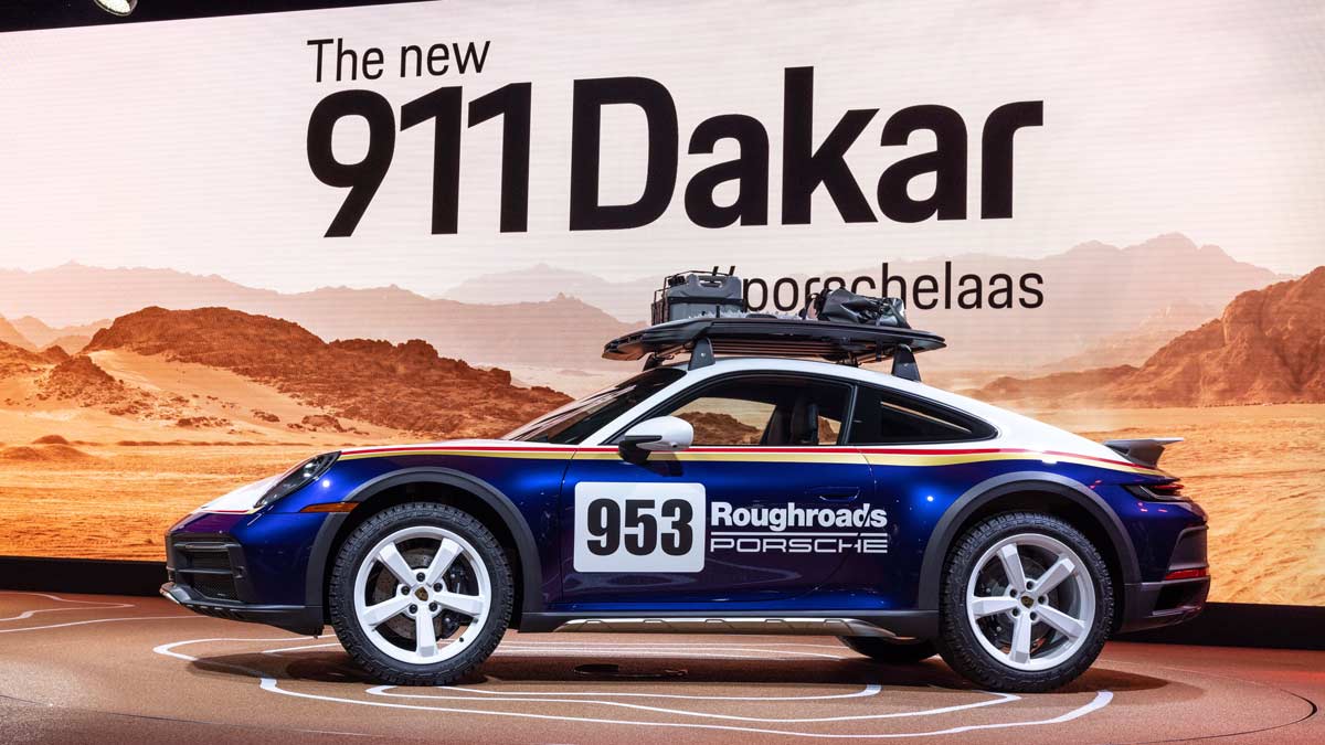 La 911 Dakar in limited edition è la nuova variante dell'iconica e intramontabile 911 che Porsche presenta oggi al Los Angeles Auto Show.