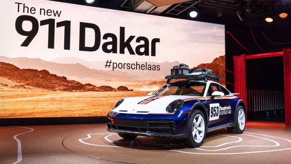 La 911 Dakar in limited edition è la nuova variante dell'iconica e intramontabile 911 che Porsche presenta oggi al Los Angeles Auto Show.