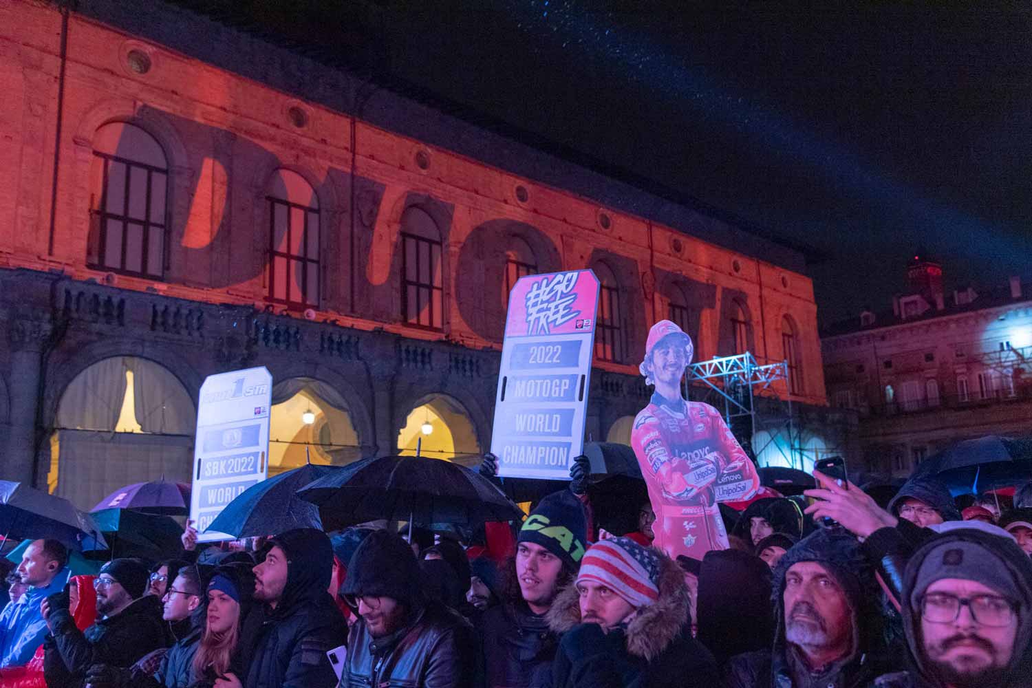 "Campioni in Piazza" è l'evento con il quale Ducati ha condiviso con i suoi tifosi, la gioia dei successi della stagione 2022.