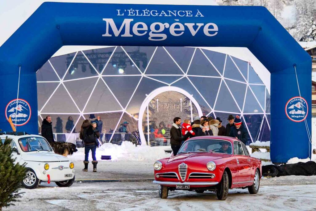 Il 1° Concorso d'eleganza automobilistico di Megève, è il nuovo format andato in scena nell'omonima cittadina francese lo scorso fine settimana. 