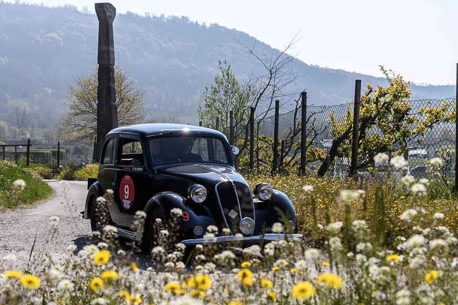 Aliverti e Maffi su Fiat 508 C del 1937