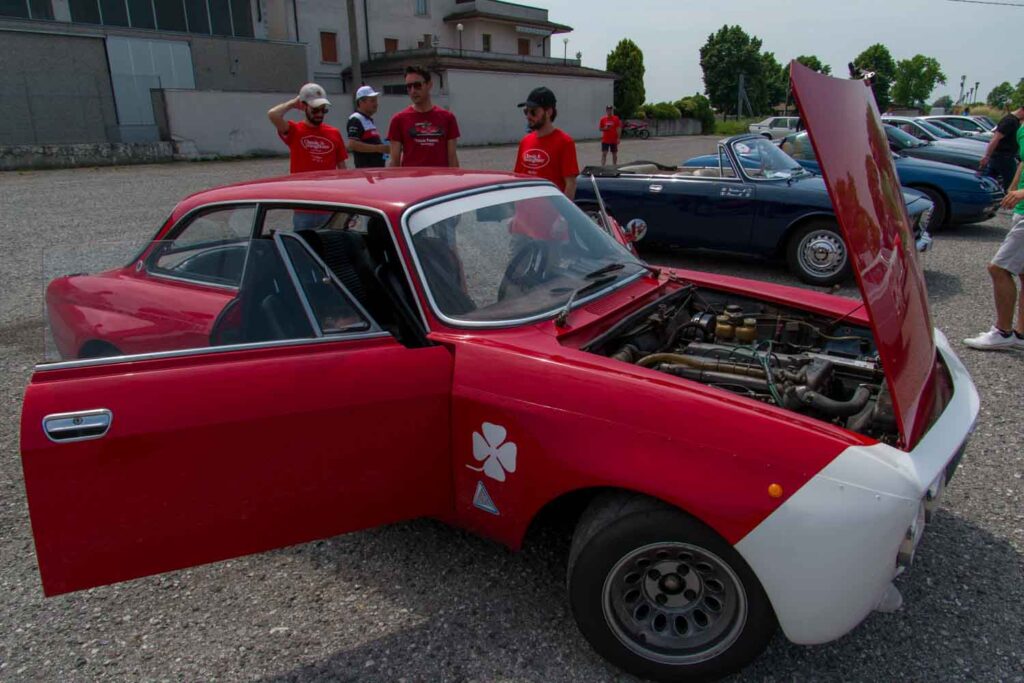 Alfa Romeo Esposta al festiva Classic & Youngtimer