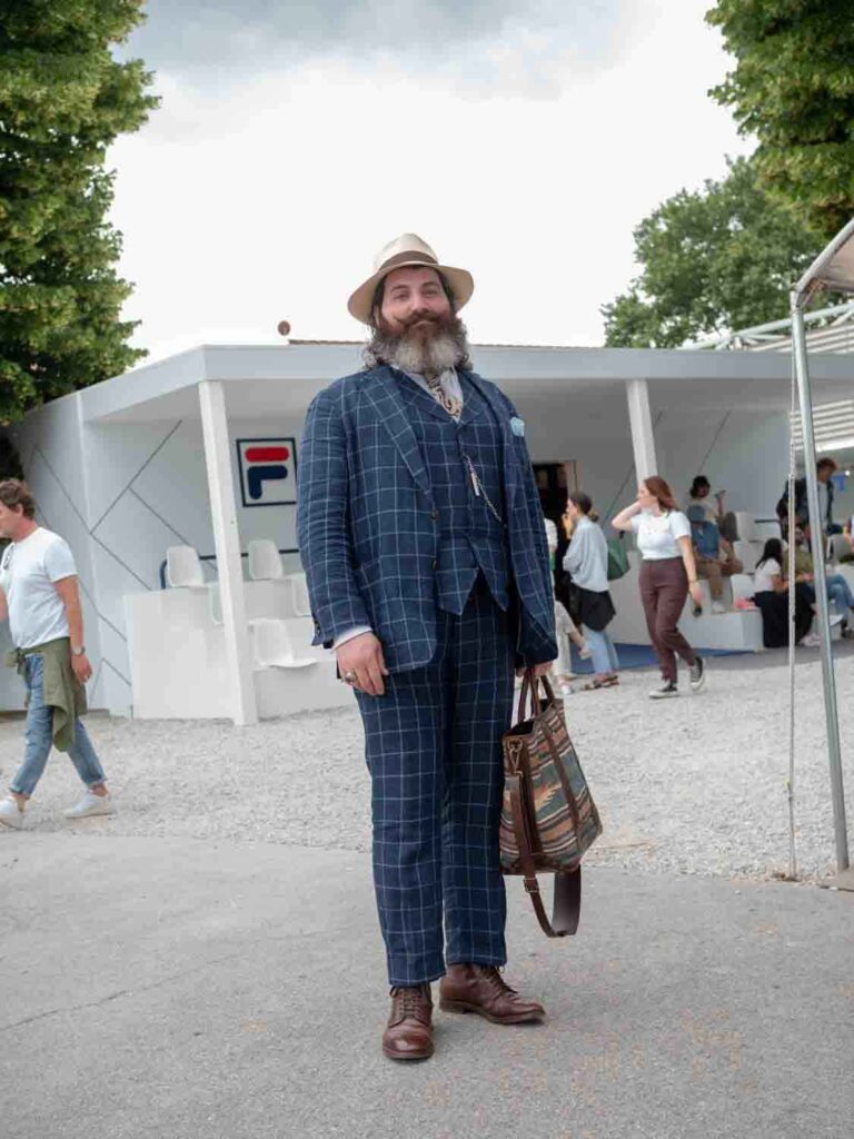 Charley Vecchio from Detroit a Pitti Uomo
