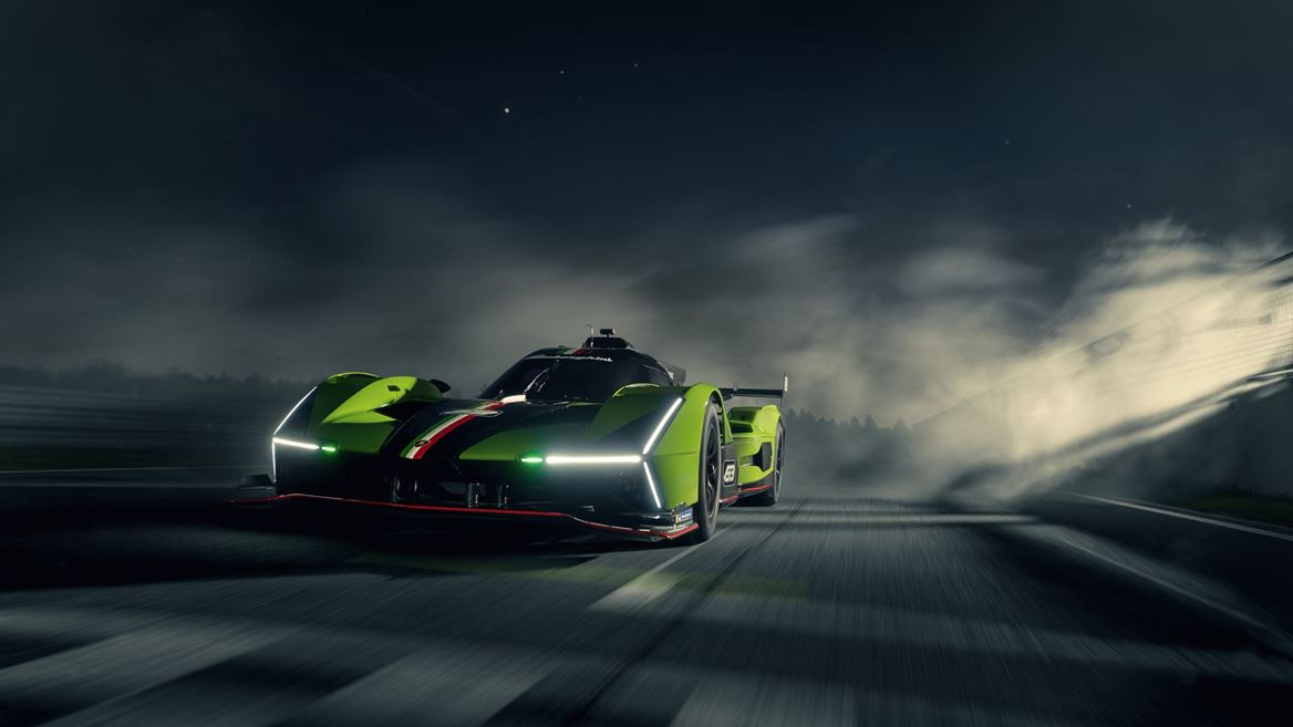 Lamborghini SC63 è il prototipo ibrido che il marchio presenta al Goodwood Festival of Speed. Dal 2024 gareggerà alla 24H di Le Mans.