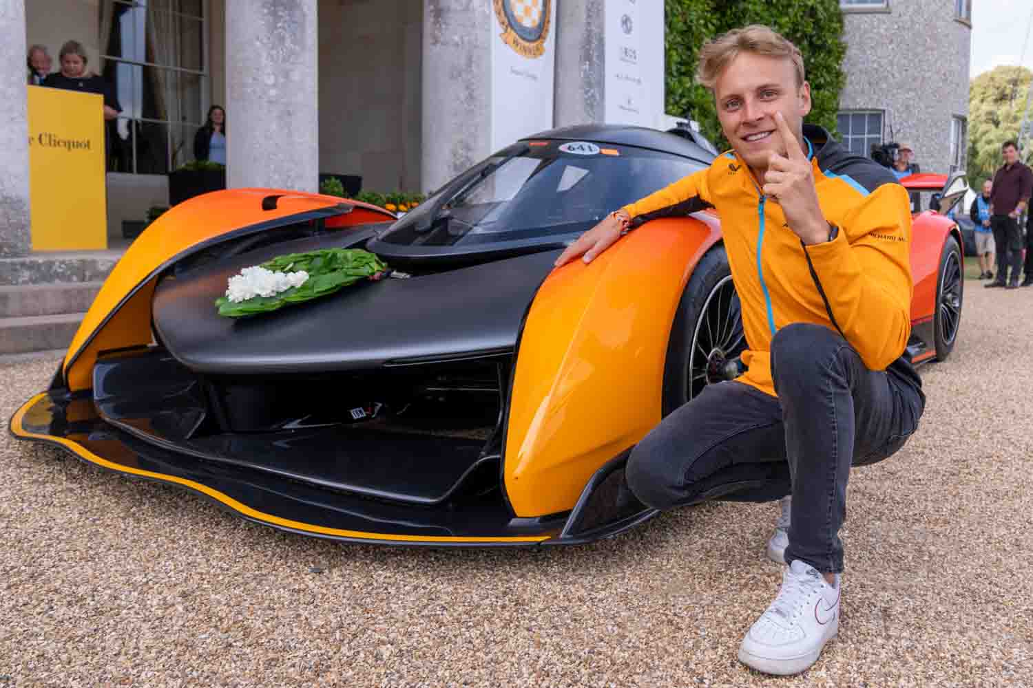 Marvin Kirchhöfer con la McLaren Solus GT vince, nell'ambito del Goodwood Festival of Speed, la Timed Shootout Final. Successo che festeggia i 60 anni del marchio