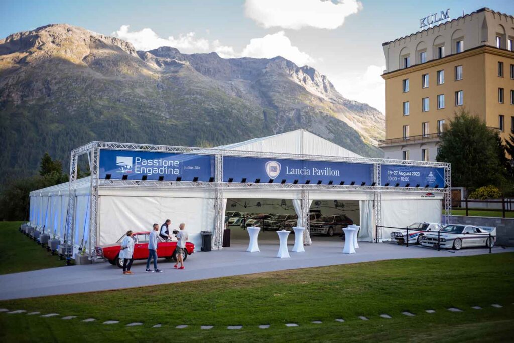 Il Pavillon Lancia A St. Moritz