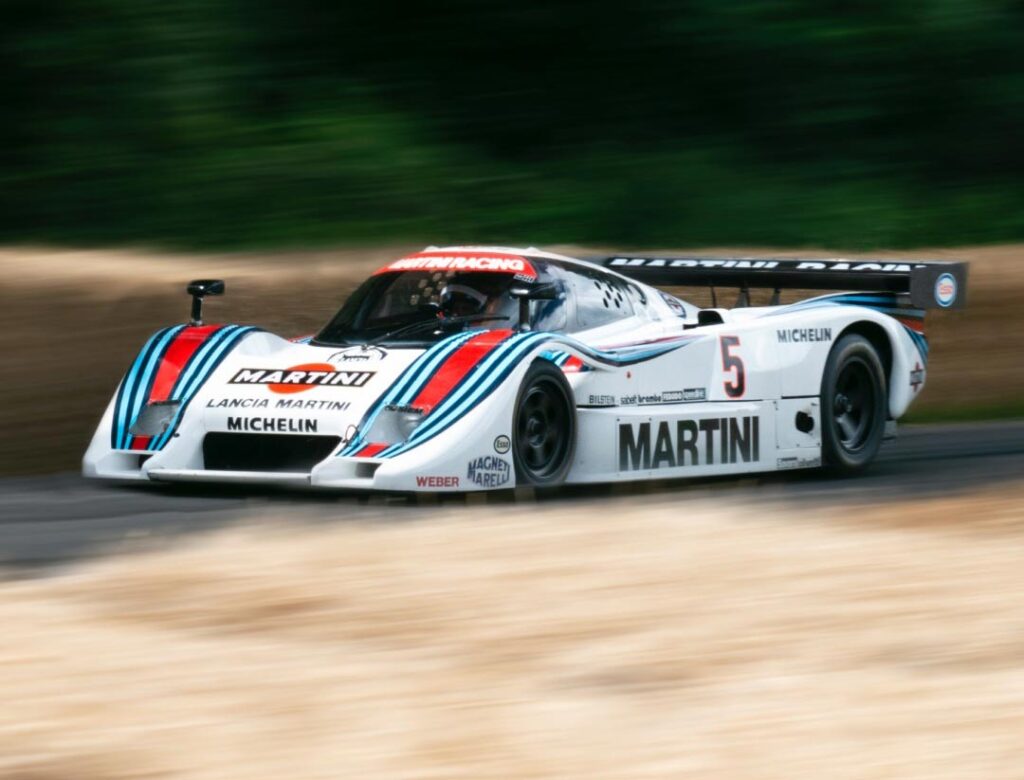 Lancia LC2 con livrea Martini