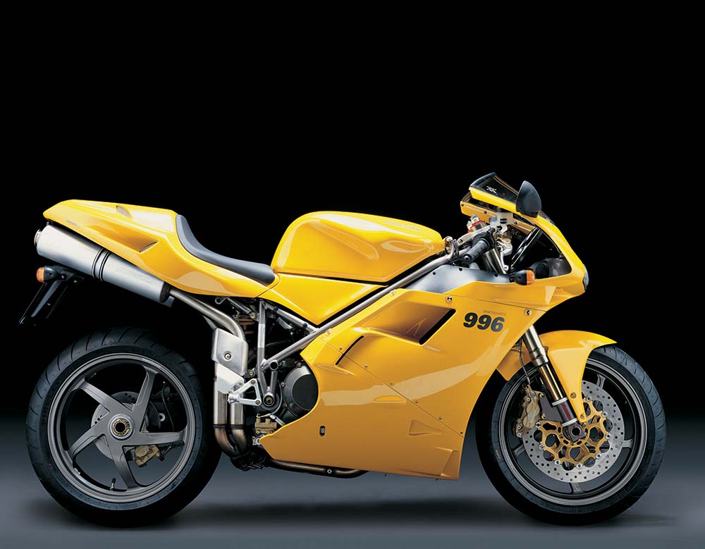 Ducati 996 gialla