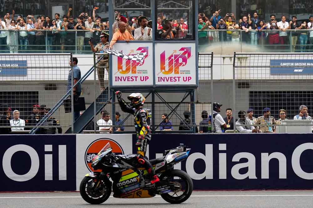 Bez esulta per il primo posto al GP d'India