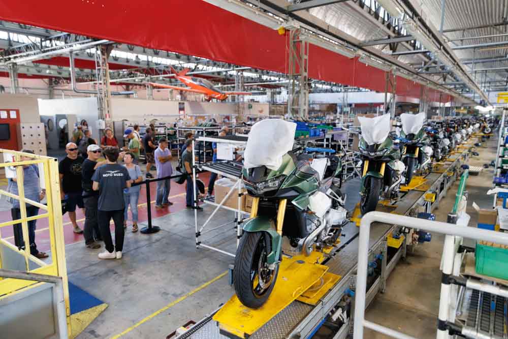 Stabilimento Moto Guzzi a Mandello del Lario