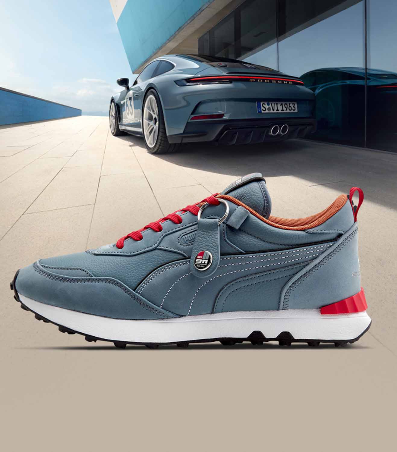 Puma X Porsche la Heritage Sneaker si ispira alla Porsche 911