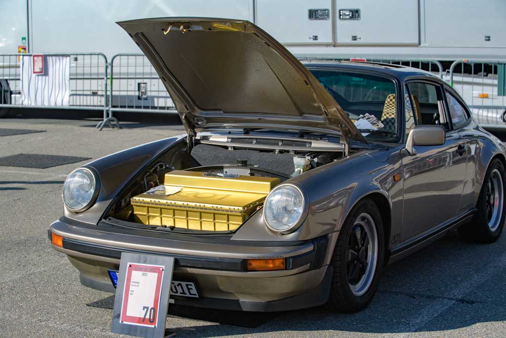 Porsche 911 del 1983 elettrificata 