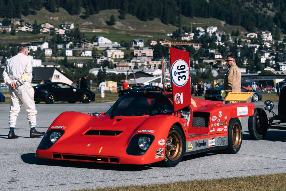 Ferrari 512 M pronta per la sfida del Kilometre Lnacé