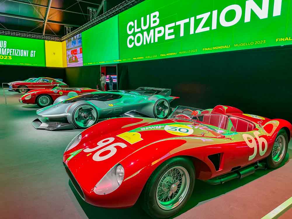 Le Ferrari più belle alle Finali Mondiali 2023