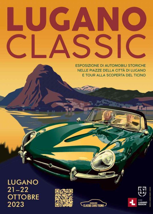 Lugano Classic 2023 il raduno di auto d'epoca e youngtimer torna nella sua 3ª edizione con due giornate dedicate alla storia delle vetture.