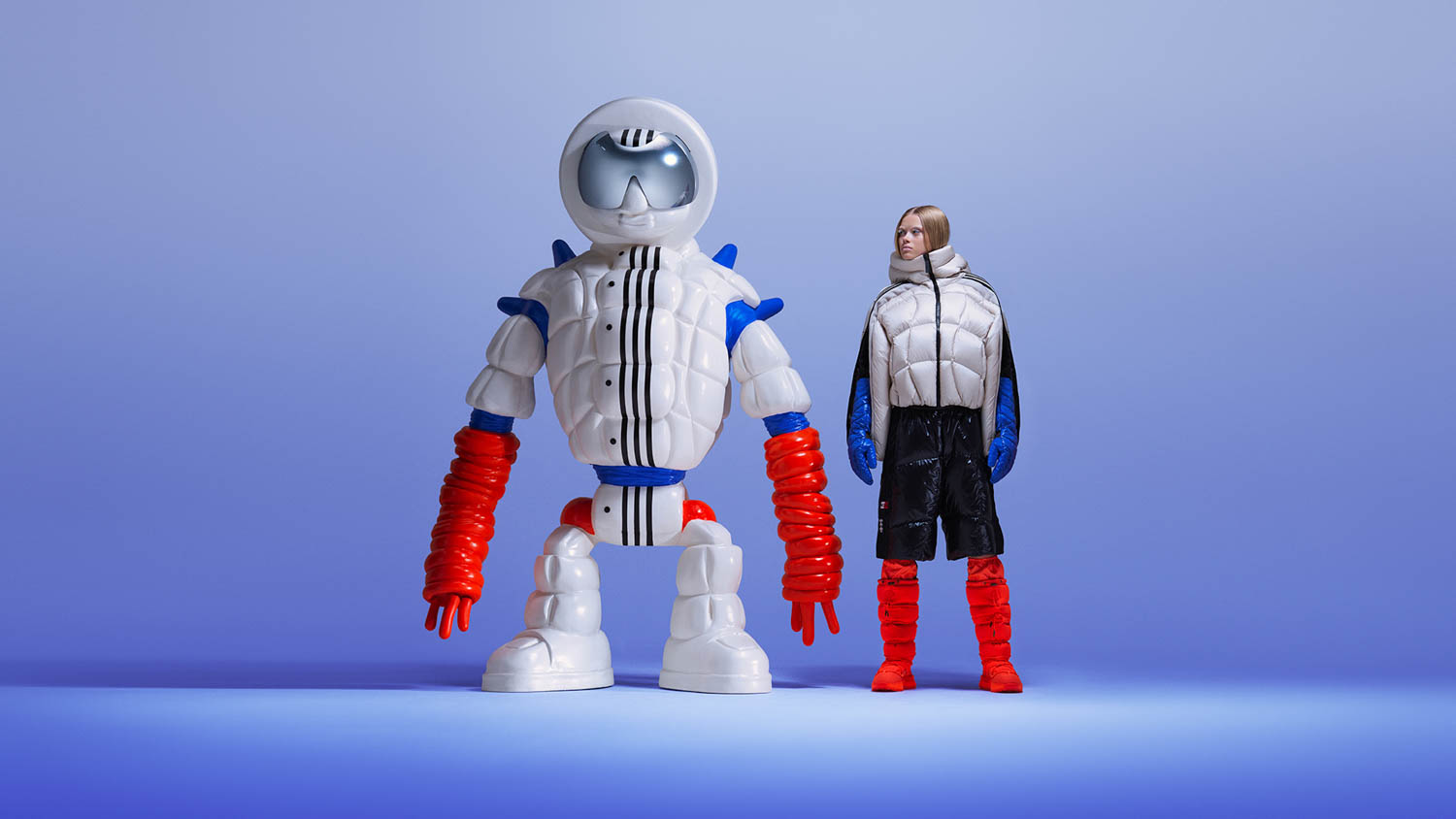 Moncler X Adidas Originals è la nuova collaborazione, concepita per l'esplorazione. Unisce le identità uniche di questi celebri marchi.